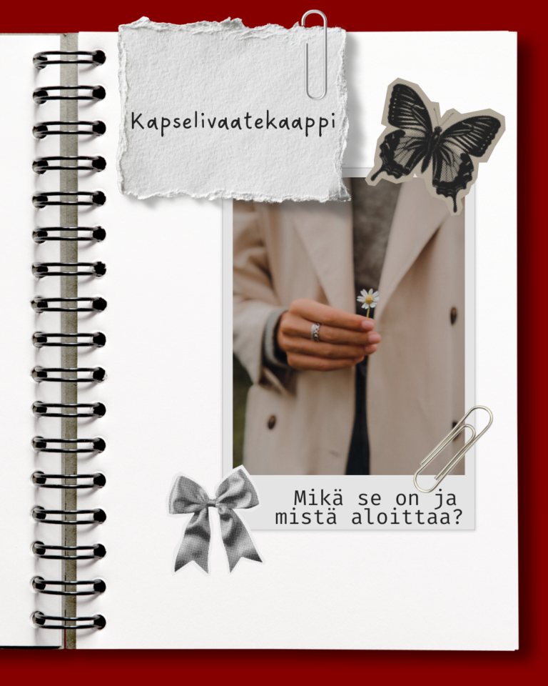 Kapselivaatekaappi – mikä se on ja miten aloittaa?